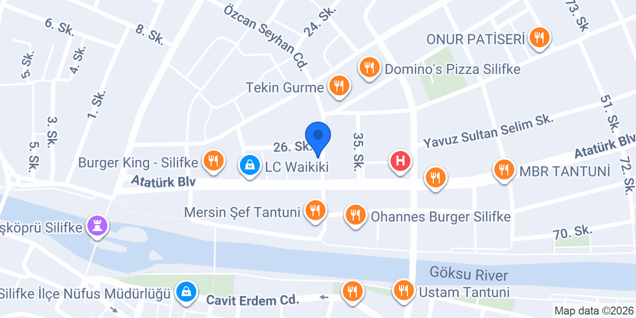 Pembe Düşler konumu