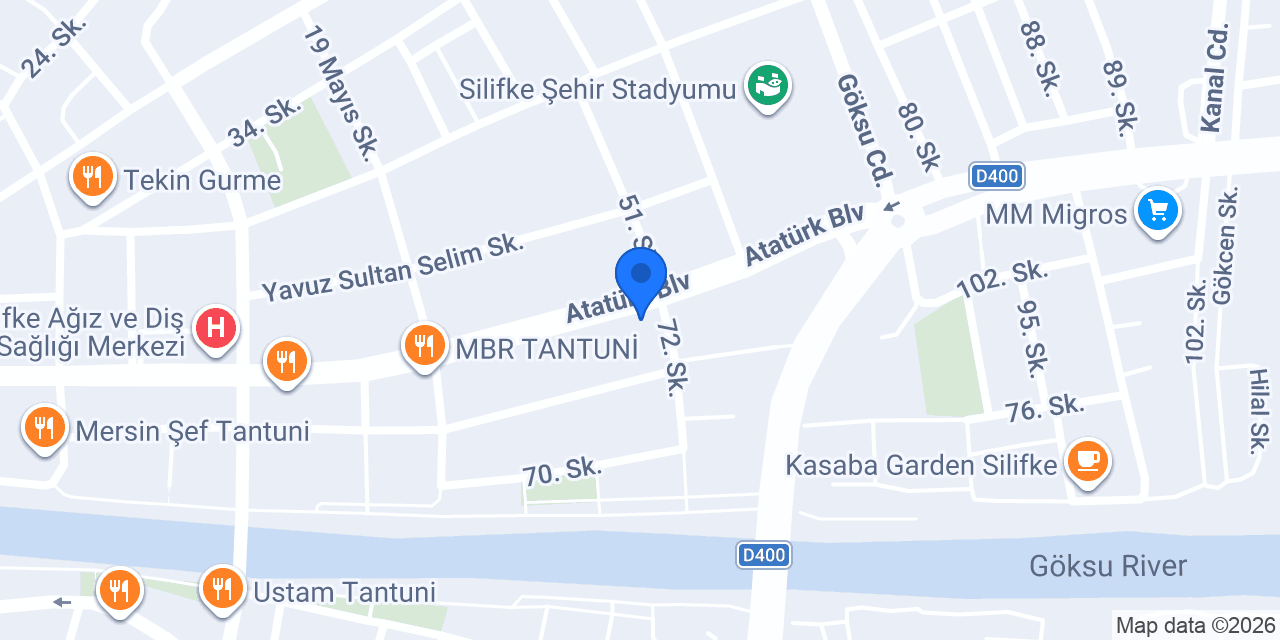 Zumrut Pasta Kunefe ve Baklava konumu