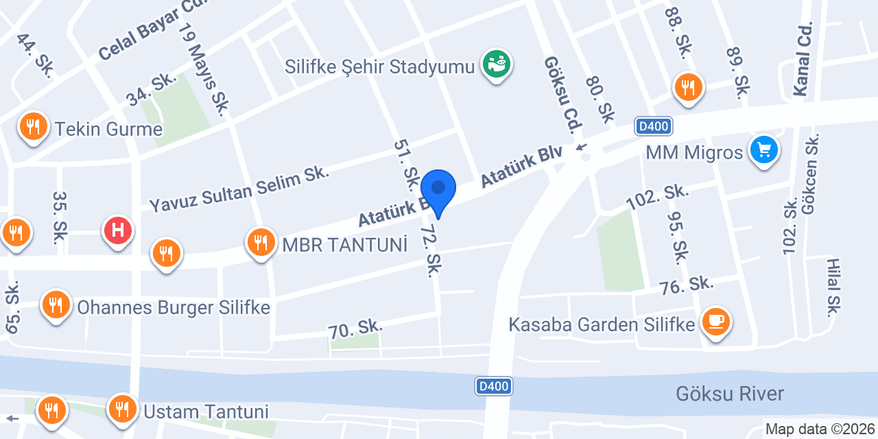 LA LOVEN SİLİFKE konumu