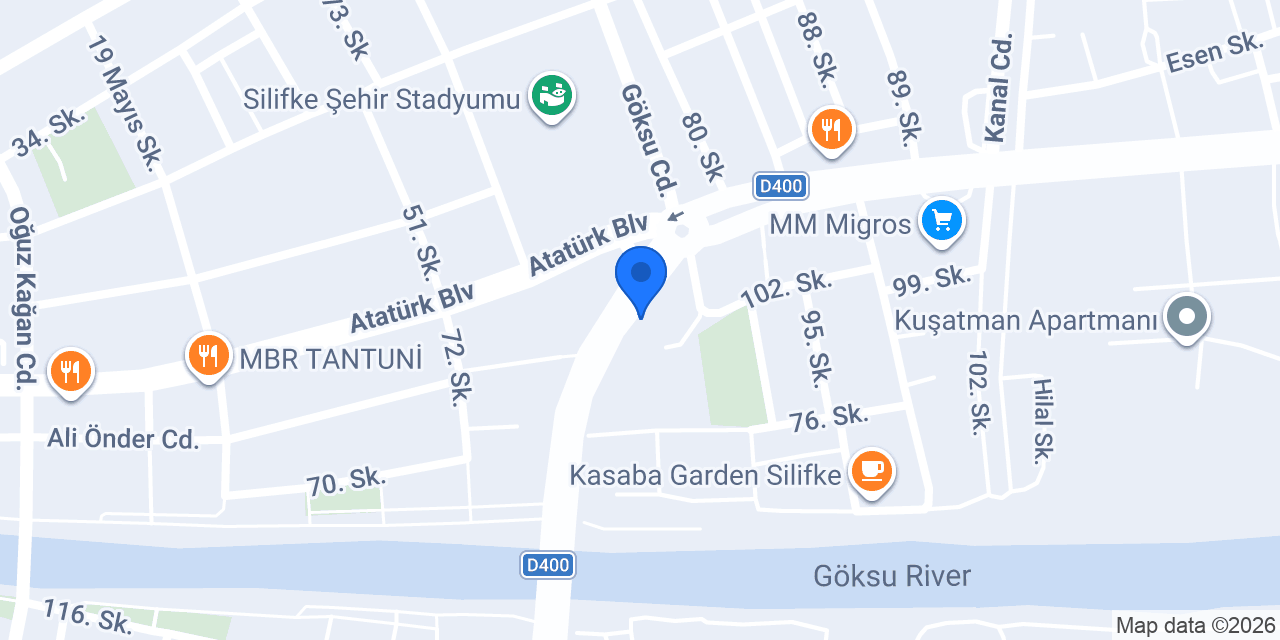 Diş Hekimi Merve Asel ARI konumu