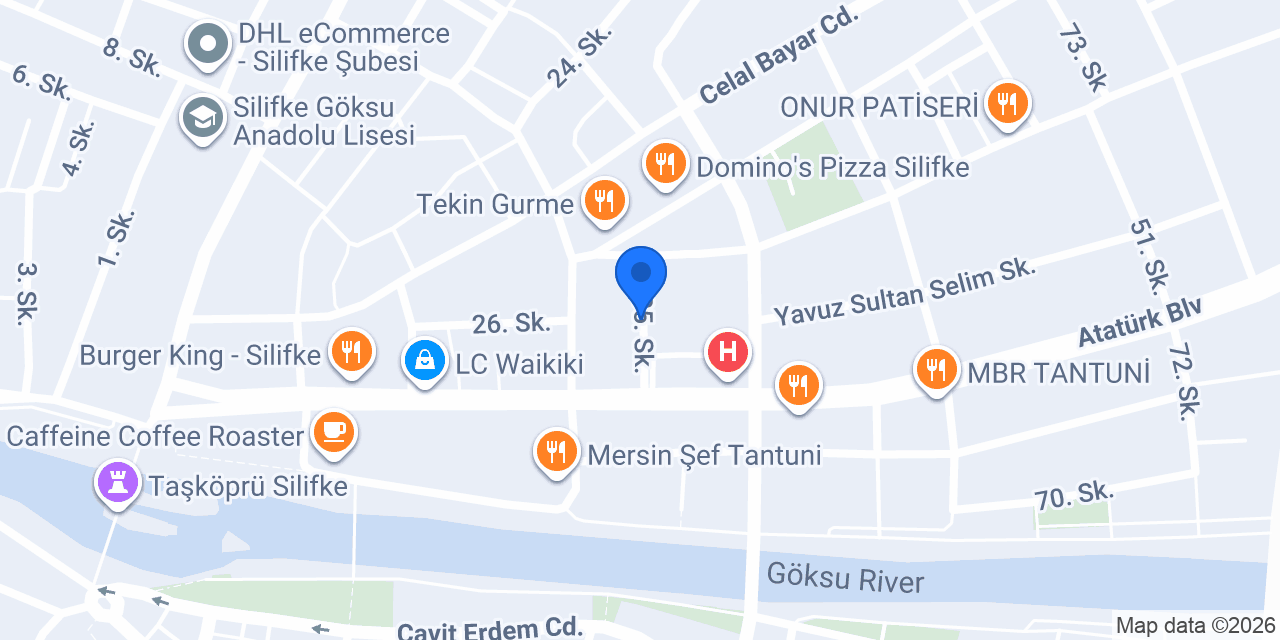 Mert Optik konumu