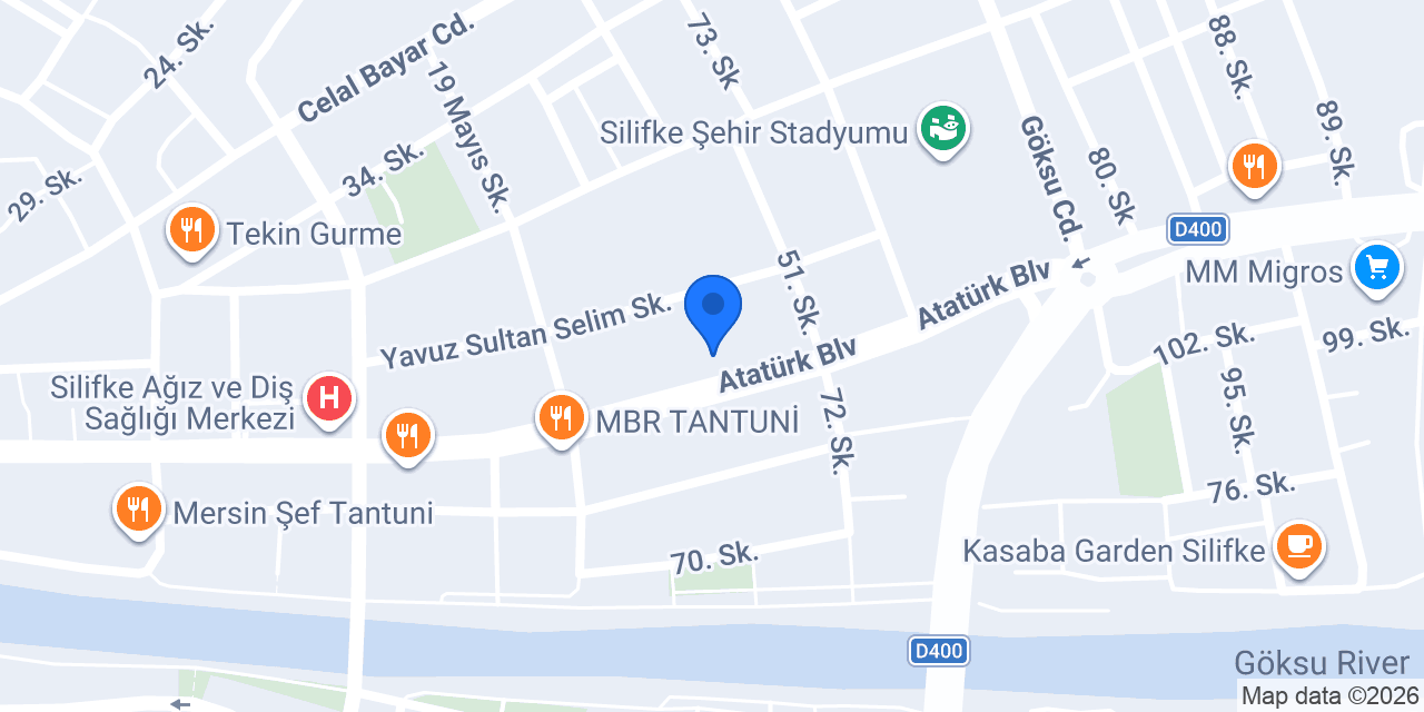 TAŞUCU PARK AKARYAKIT konumu