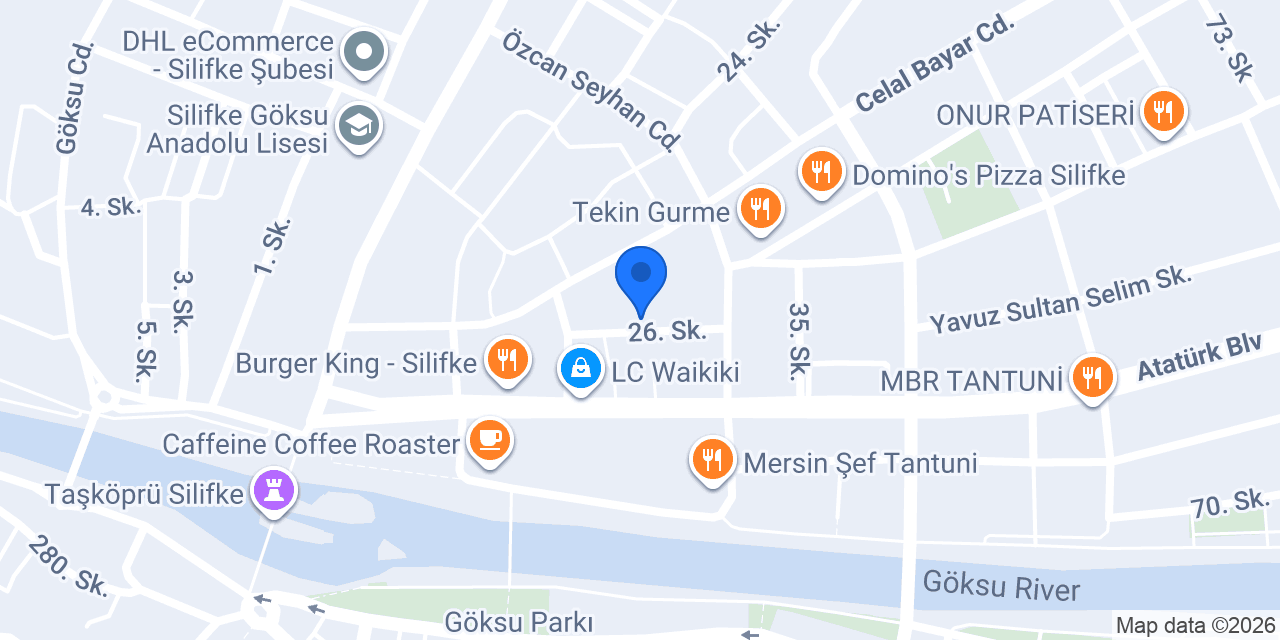 Arçelik Yetkili Servisi konumu