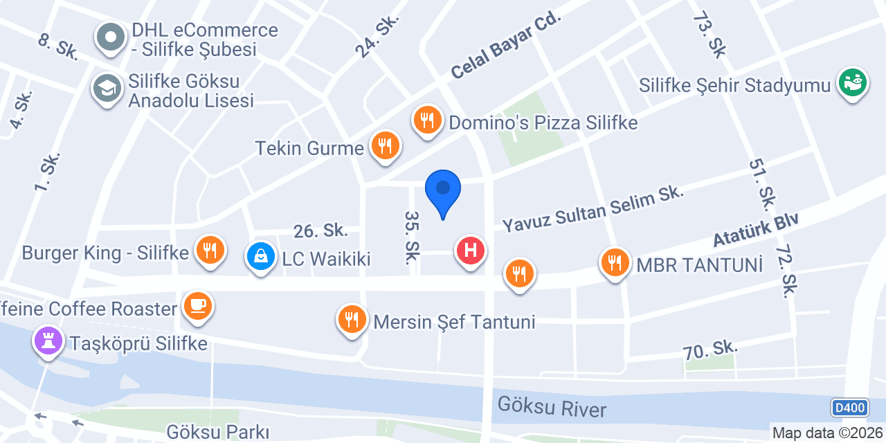 ERTÜRK İNŞAAT & MÜTEAHHİTLİK konumu