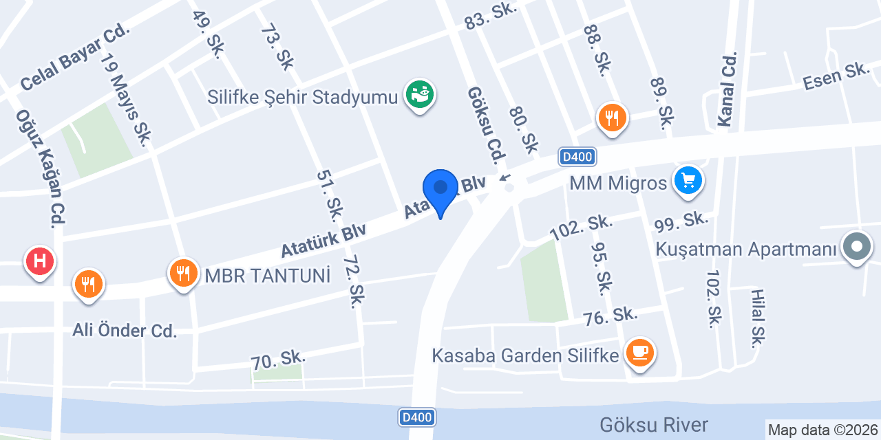 Çilek Odası | Silifke konumu