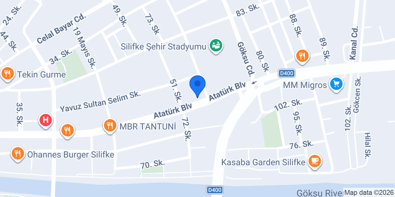 Çukurova Fırını konumu