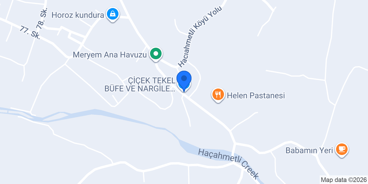 ÇİÇEK TEKEL BÜFE VE NARGİLE MALZEMELERİ konumu