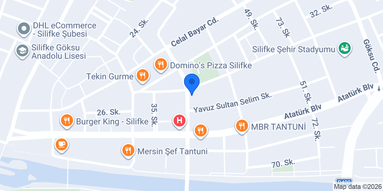 Silifke Pilav’la konumu