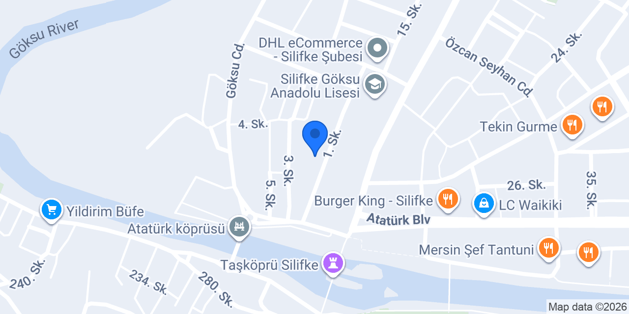Tisan Güneyim Tekne Turu konumu