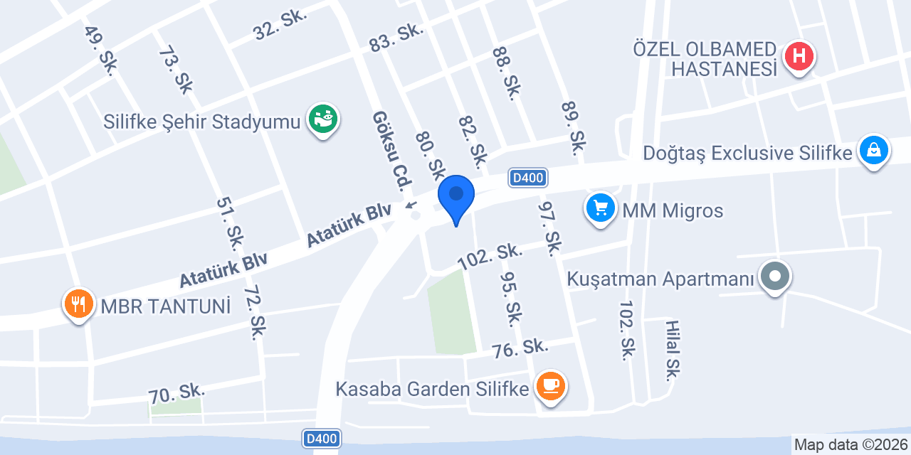 METAS MOBİLYA CENTER konumu