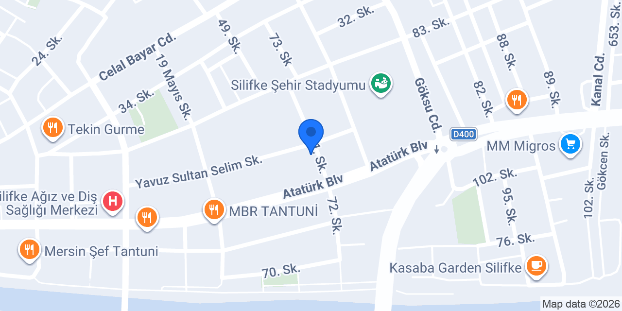 Papatya Kreş ve Gündüz Bakımevi konumu