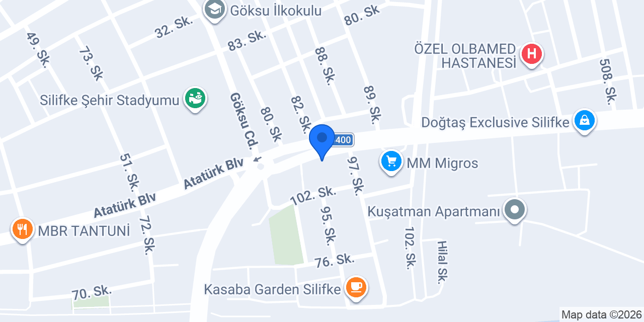 Silifke İstikbal Süha Mobilya konumu