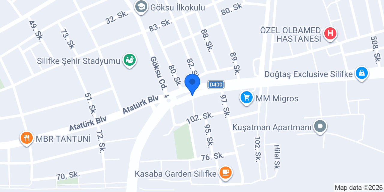 Bahçe Mobilyaları Escom konumu