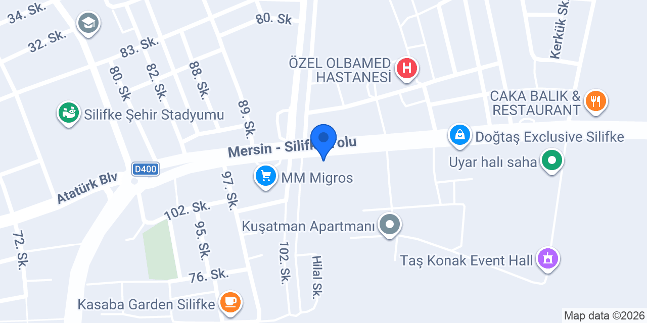 Eren Oto Elektrik konumu