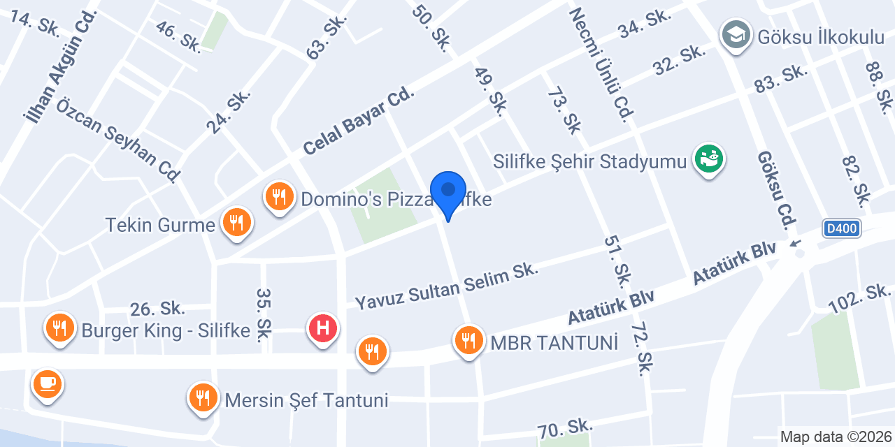 Özel Artı Piramit Kurs Merkezi konumu
