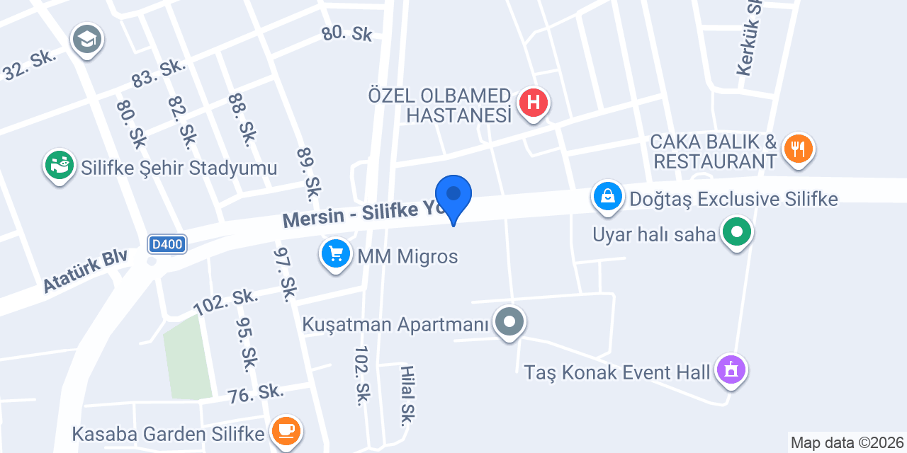 ATAY OTOMOTİV konumu