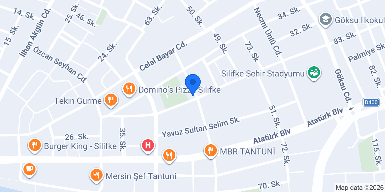 Bobil Döner konumu
