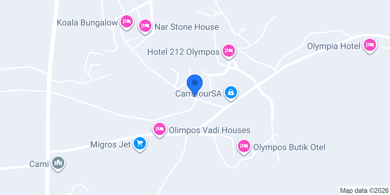 Eskiyeni Otel konumu