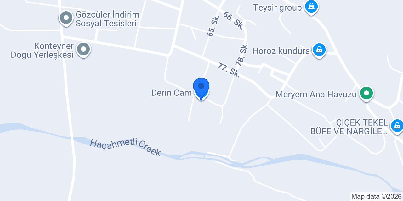 Derin Cam konumu