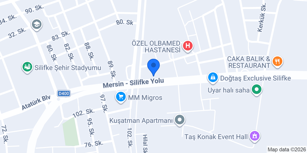 AKGÜL OTO LASTİK konumu