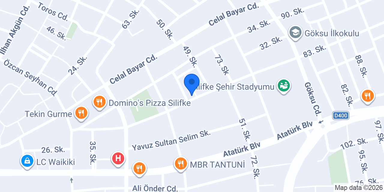 OKUR Kırtasiye konumu
