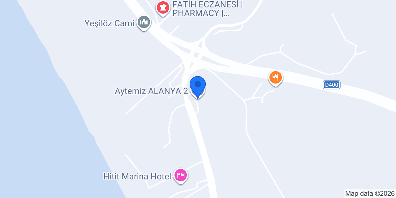 Aytemiz ALANYA 2 konumu