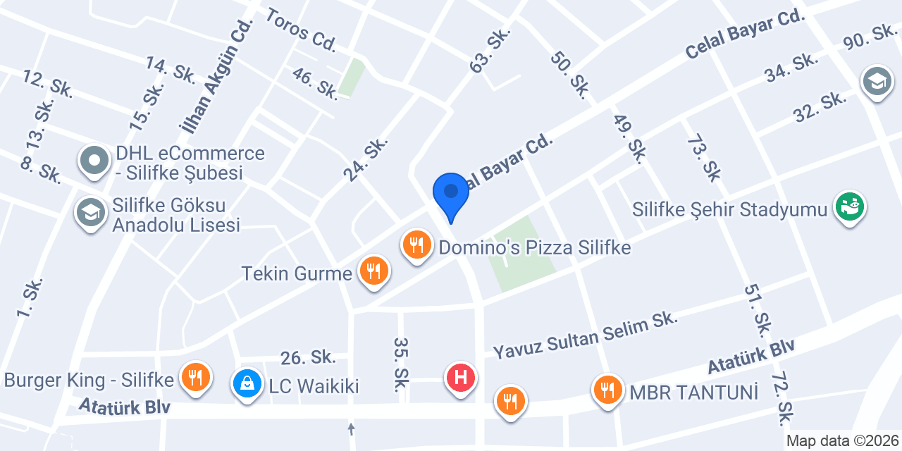 KRAL KASAP ET ve ŞARKÜTERİ konumu