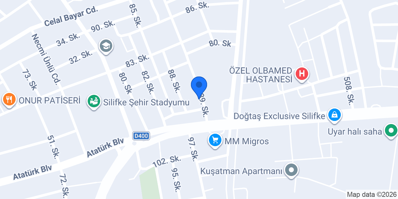 Göksel Otomotiv konumu