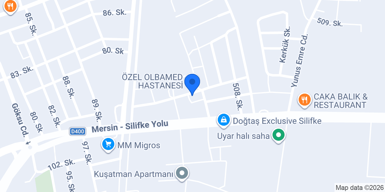 GÜNGÖR OPTİK SİLİFKE konumu