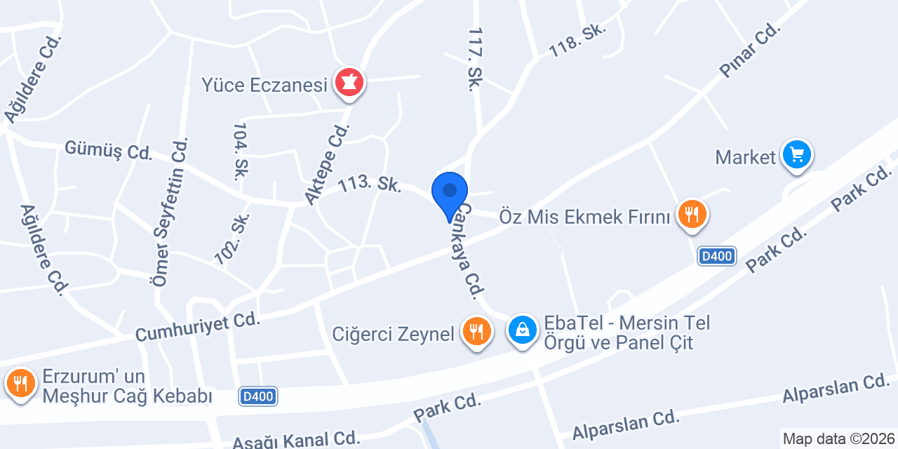 Akdeniz Yılmaz Emlak konumu