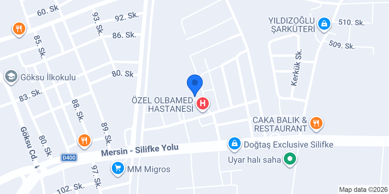 Efe Optik konumu