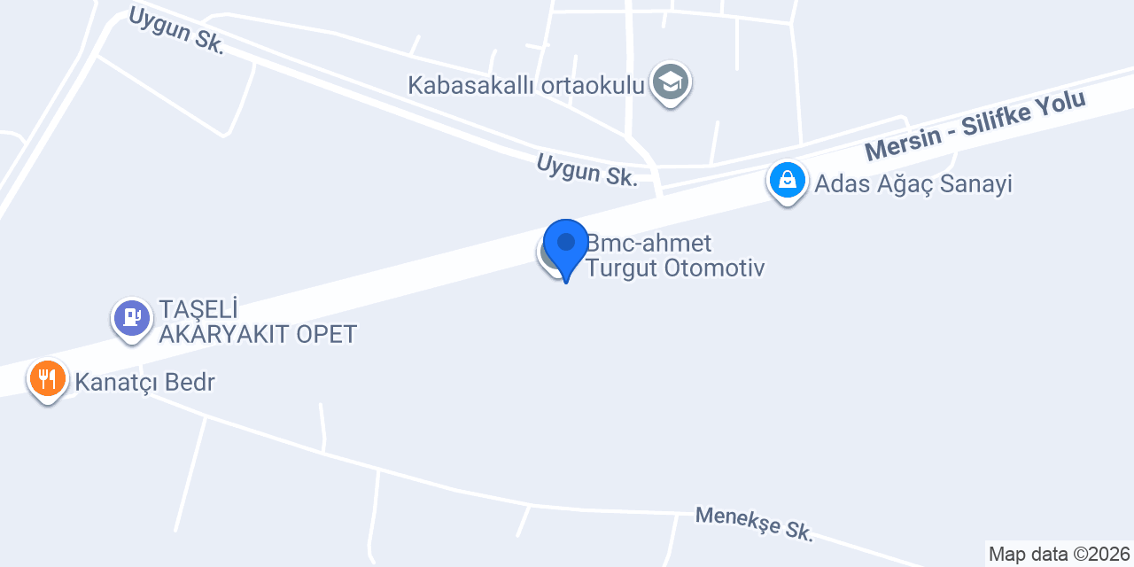 Toygar Römork konumu