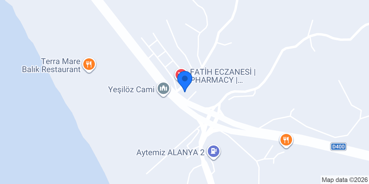 Öztoklu Mermer ve Granit konumu