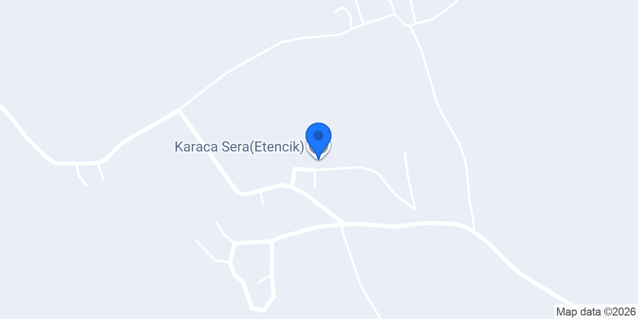 Karaca Sera(Etencik) konumu