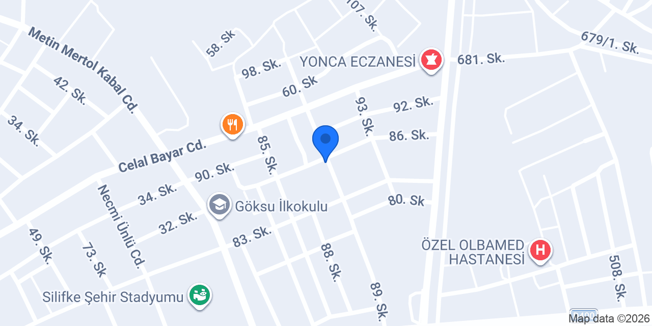 GÖKSU YAPI MARKET konumu