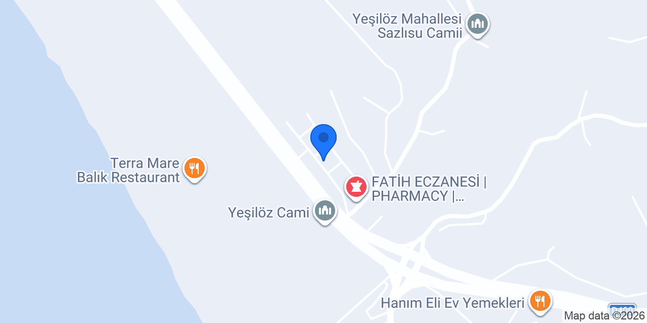 YEŞİLÖZ P.T.T. ACENTASI (ÖZGEN) konumu