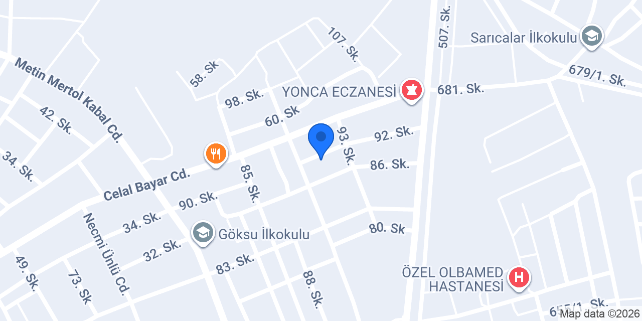 Aygaz Tüp Bayisi konumu