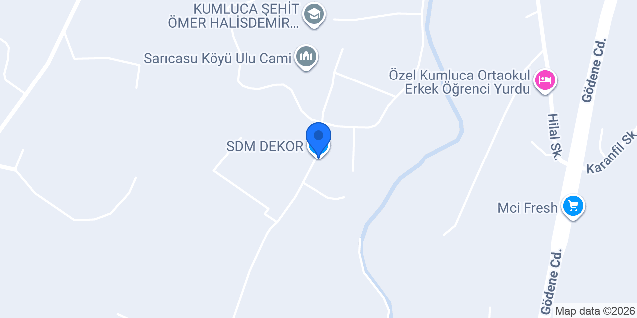 SDM DEKOR konumu