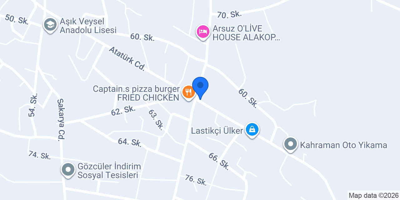 Yuşa Döner konumu