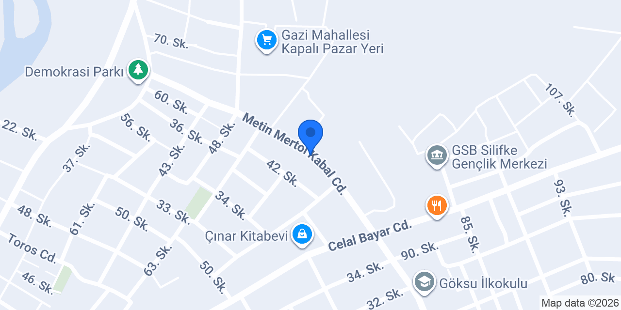 ÇAKIL VETERİNER KLİNİĞİ konumu
