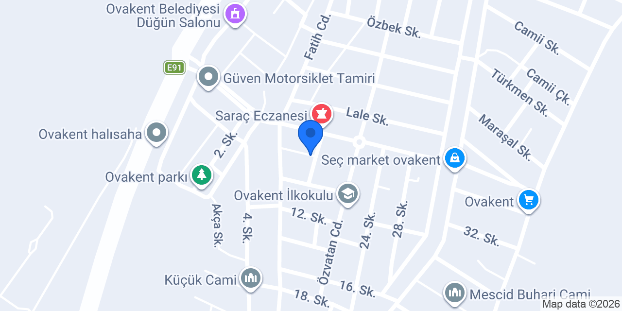Soydan Eczanesi konumu