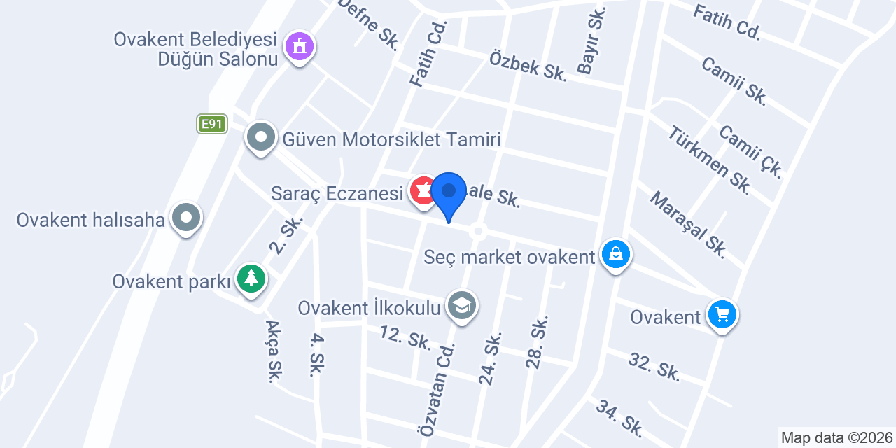 MERT MARKET konumu
