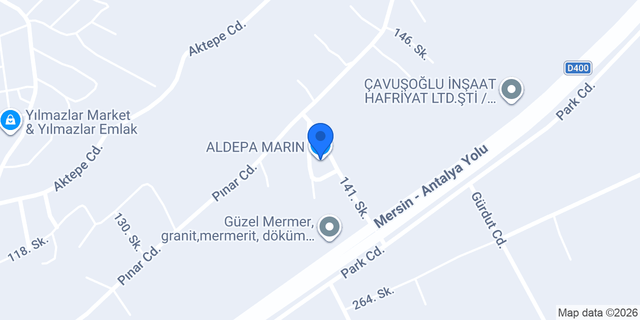 ALDEPA MARIN konumu