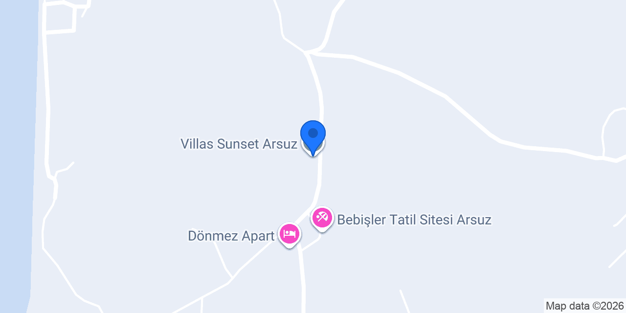Villas Sunset Arsuz konumu