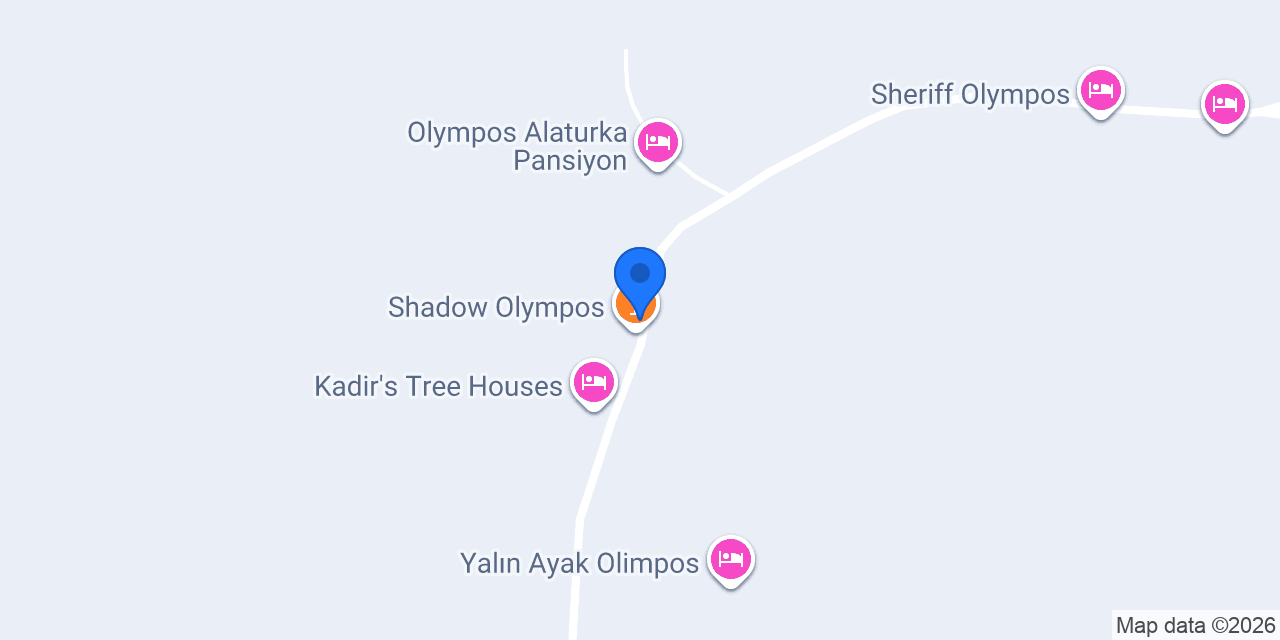 Olympos Altan Restaurant Cafe ve EMLAK konumu