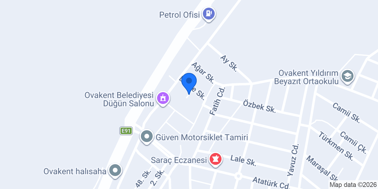 Pars Tekstil konumu