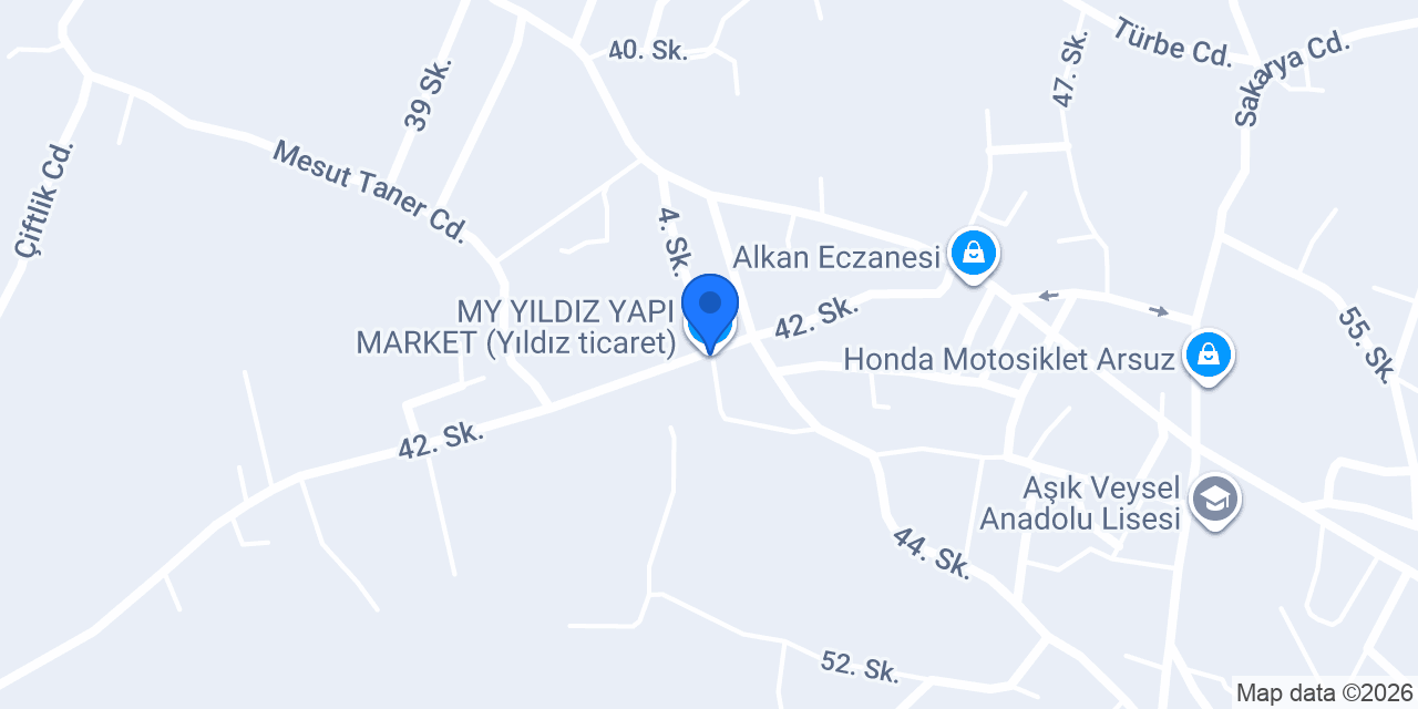 MY YILDIZ YAPI MARKET (Yıldız ticaret) konumu