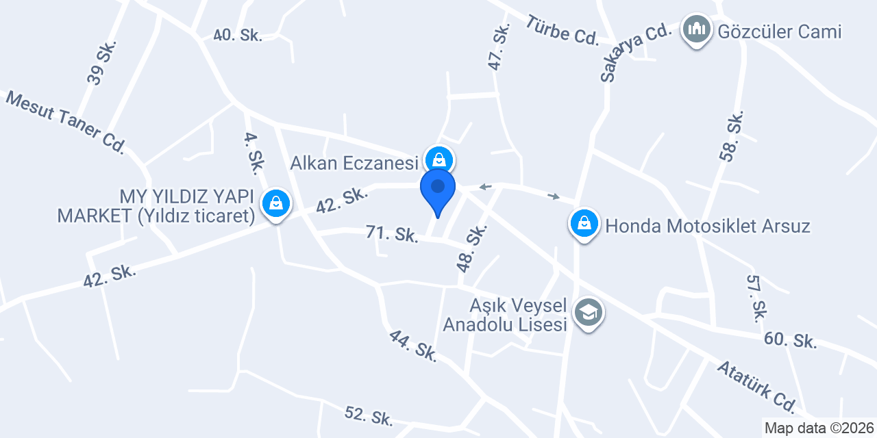 Yazar Ekmek Fabrikası konumu