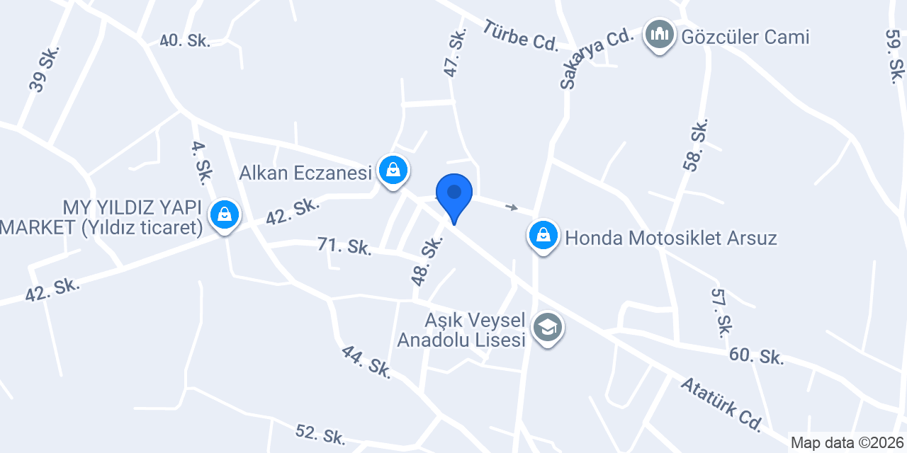 ZAHİR ELEKTRİK konumu