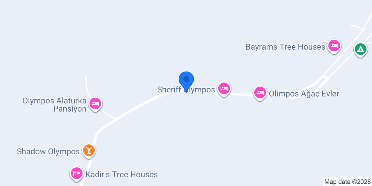 NEW TRUVA BUNGALOWS konumu
